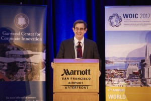 Henry Chesbrough welcomes participants to the 4th Annual World Open Innovation Conference